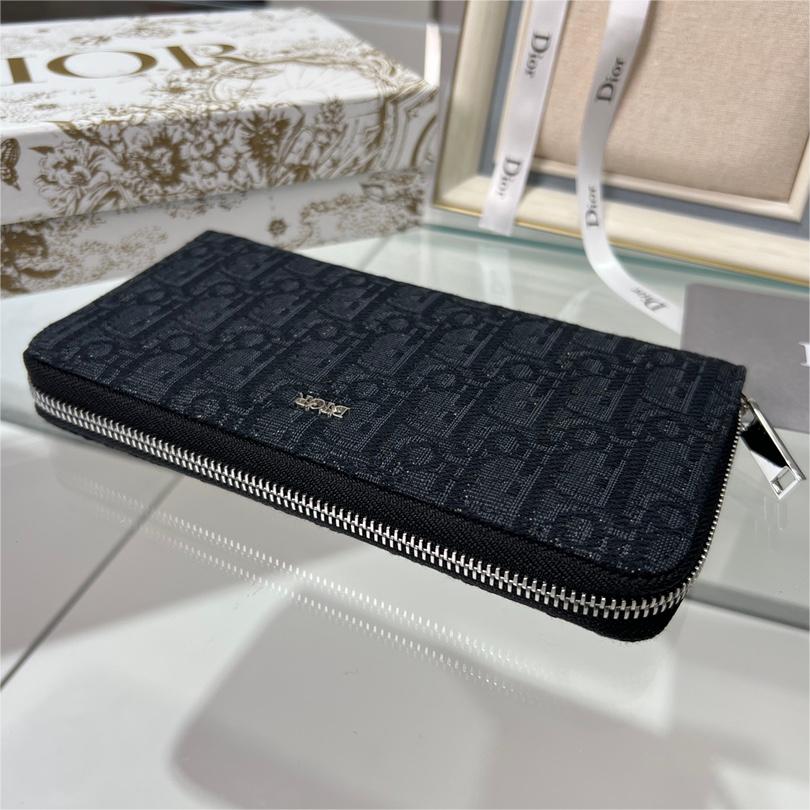 Dior-Lao Hua Long Zipper Wallet