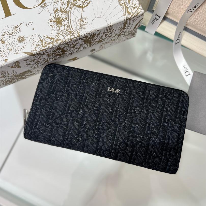 Dior-Lao Hua Long Zipper Wallet