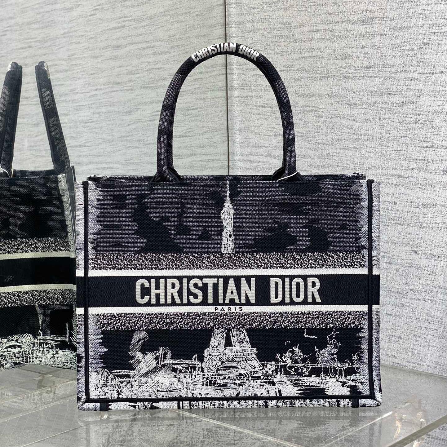 Dior-Paris Tower Series tote bag