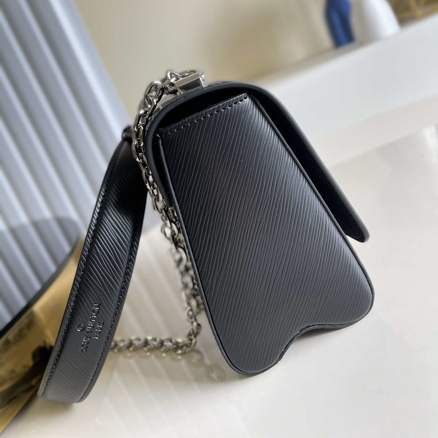 LV -Twist Medium Sliding Leather Shoulder Bag