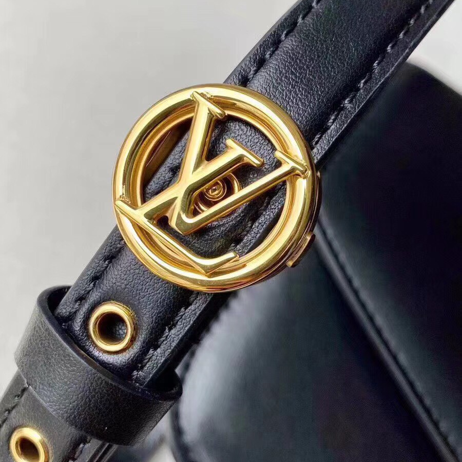 LV-Pont 9 Smooth Leather Shoulder Bag