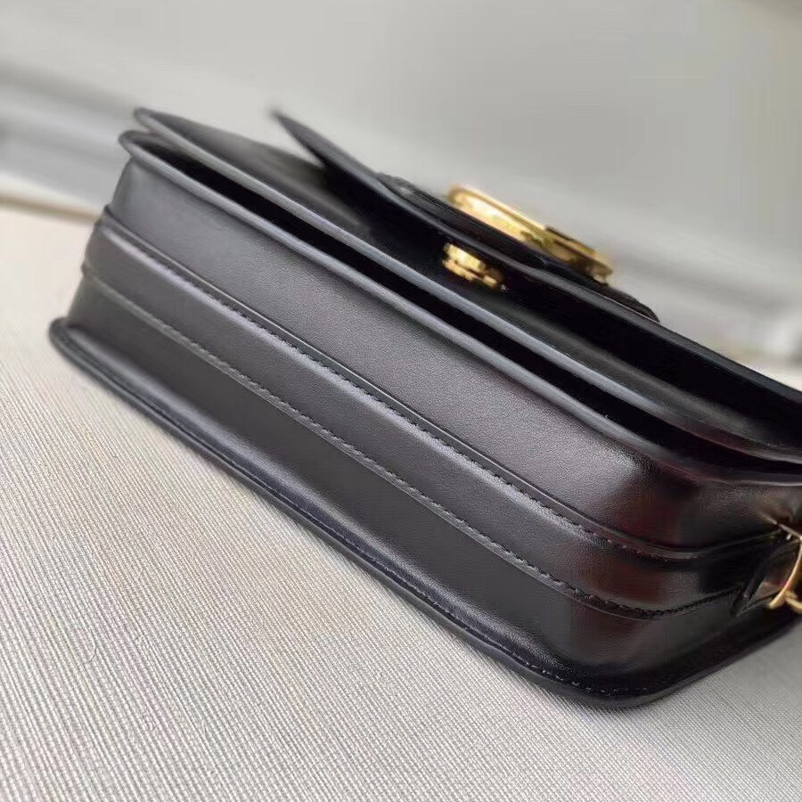 LV-Pont 9 Smooth Leather Shoulder Bag