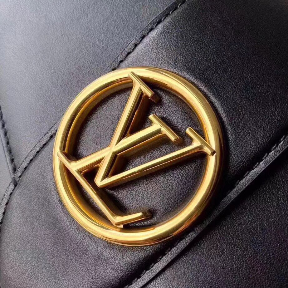 LV-Pont 9 Smooth Leather Shoulder Bag