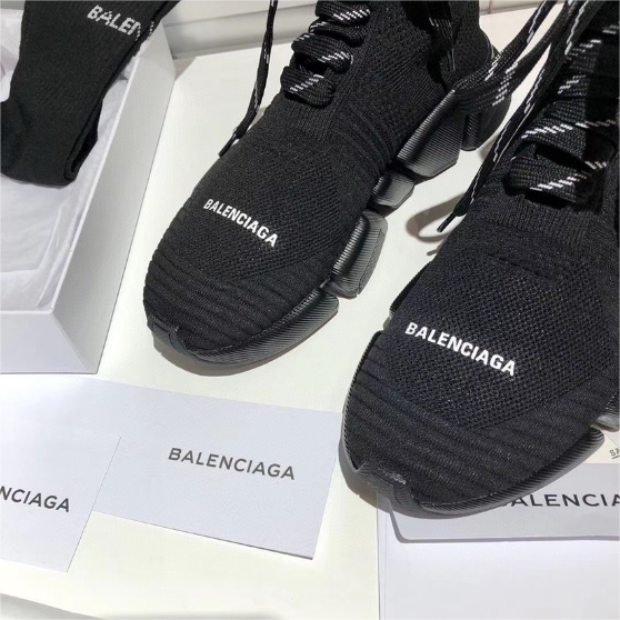 Balenciaga-Classic Popular Socks Sports Anti Slip Knitted Yarn Tube Shoes