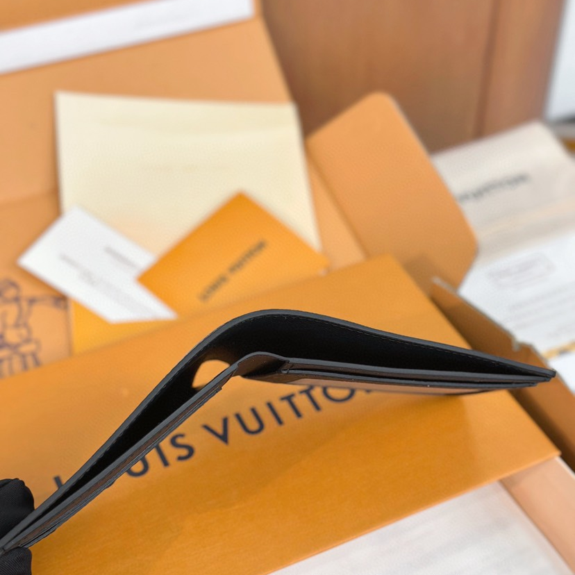 LV-Epi Leather Ripple Wallet