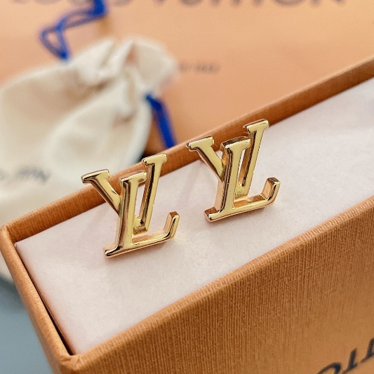 LV-Simple Classic and Versatile Logo Earrings