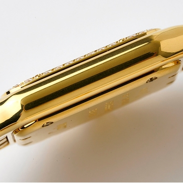 CARTIER-Cheetah Non Slip Textured Chain Link Watch