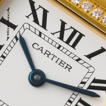 CARTIER-Cheetah Non Slip Textured Chain Link Watch