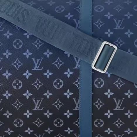 LV-keepall Bandouliere 55 Shoulder Bag Blue