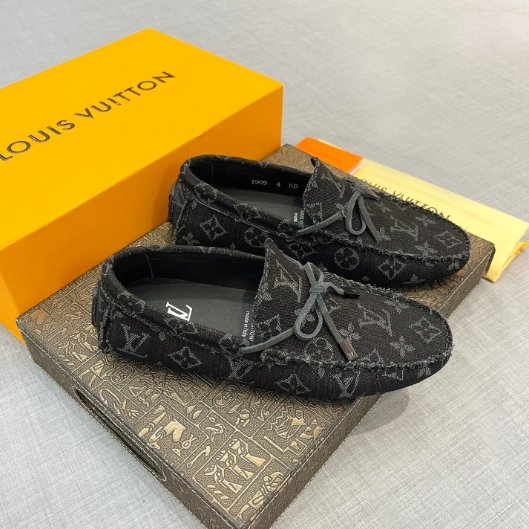LV-Denim Black Bean Shoes