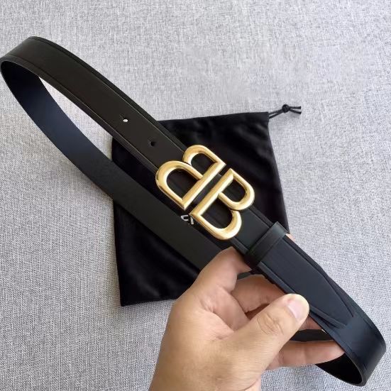 Balenciaga-Double Sided Cowhide Belt