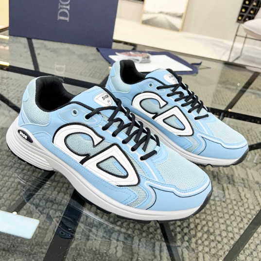 Dior-Sports Mesh Fabric Splicing Running Shoes