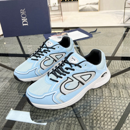 Dior-Sports Mesh Fabric Splicing Running Shoes