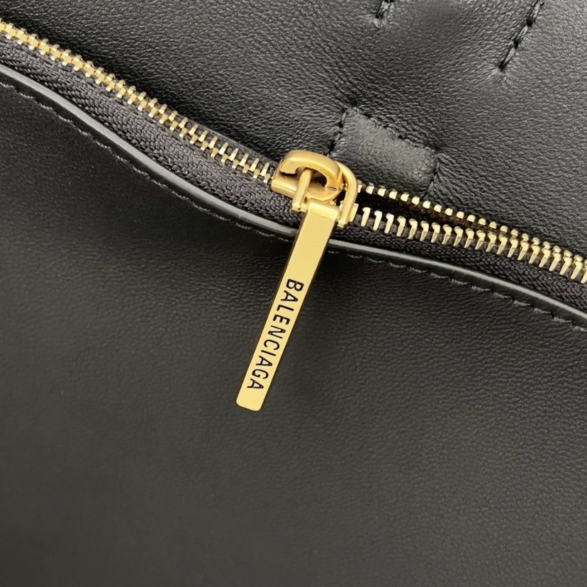 Balenciaga- BEL AIR Cowhide Leather Shoulder Crossbody Handbagndbag