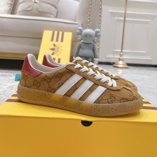 Gucci-Spliced Fabric Dust-Proof Casual Shoes