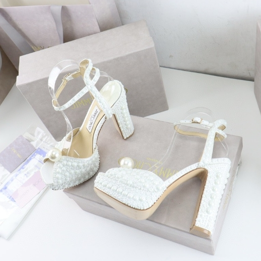 Jimmy Choo-High-Heeled Empty Sandals