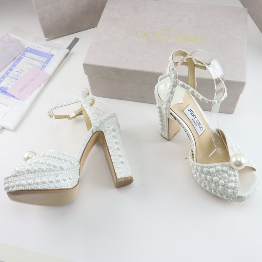 Jimmy Choo-High-Heeled Empty Sandals