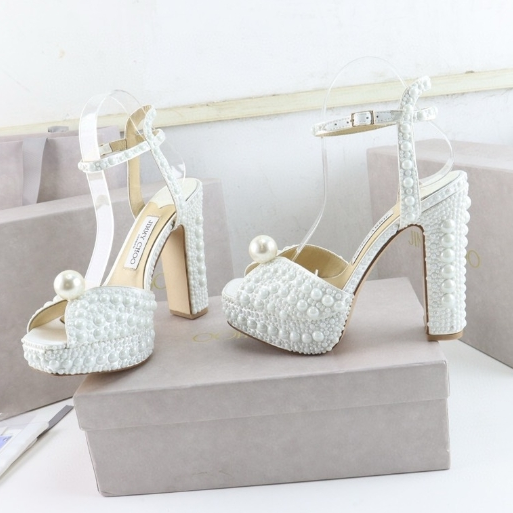 Jimmy Choo-High-Heeled Empty Sandals