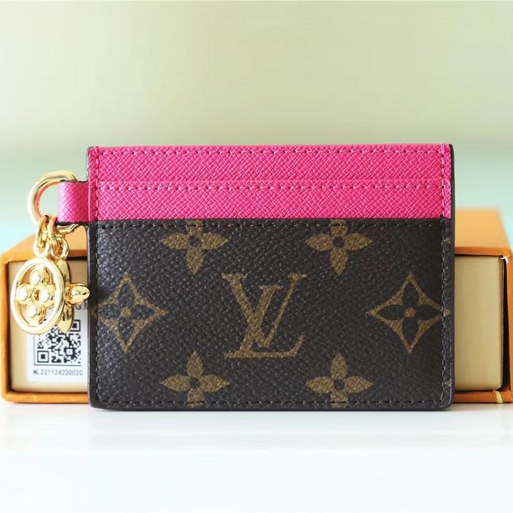 LV-zip vertical classic wallet