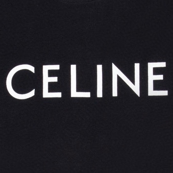 CELINE-Black Short Sleeve