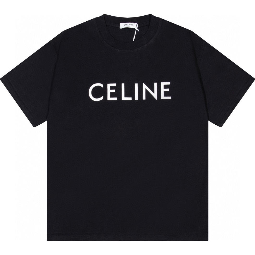 CELINE-Black Short Sleeve