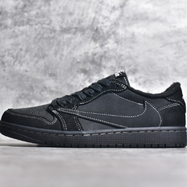 Air Jordan-Black Warrior Hook Low Top Shoes