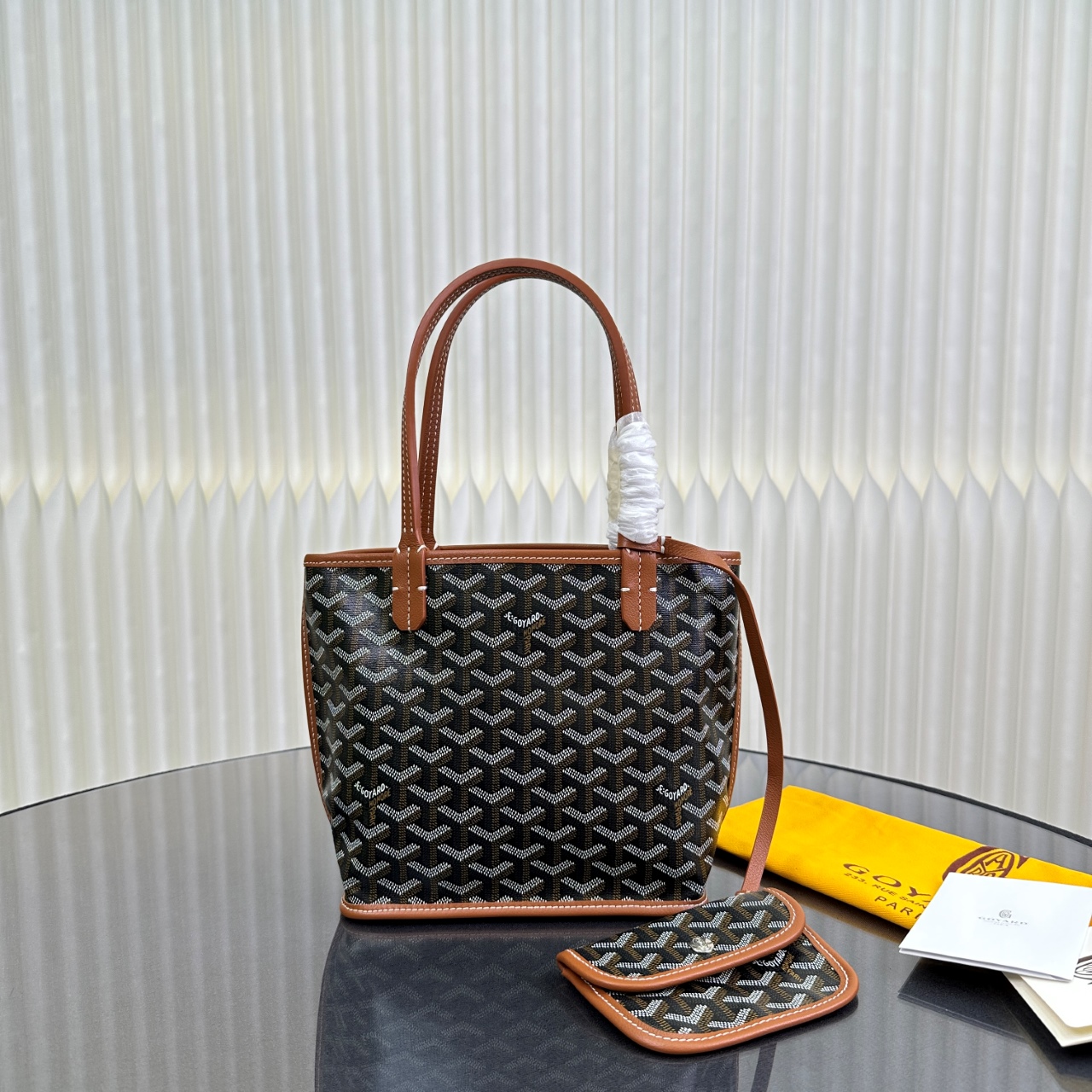 GOYARD-Mini Calf Leather Soft Double-sided Bag