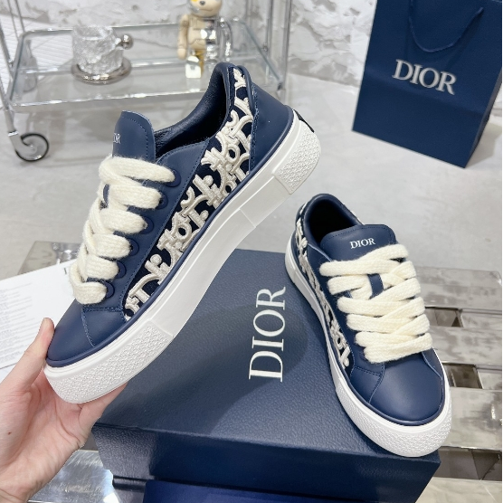 Dior-Casual Flat Bottomed Board Shoes