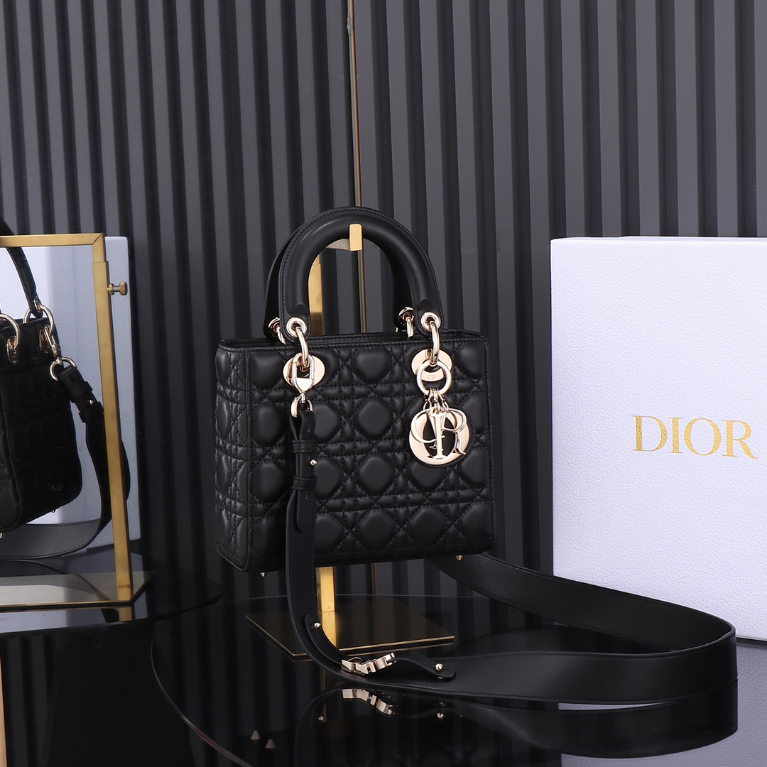 DIOR-Small size Lady Dior handbag