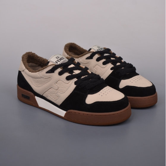 Fendi-Couple Style Low Cut Casual Board Shoes