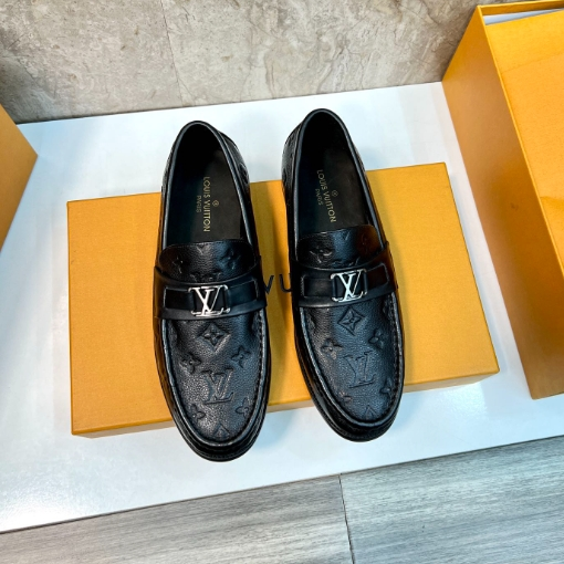 LV-Men's Classic Oxford Leather Shoes