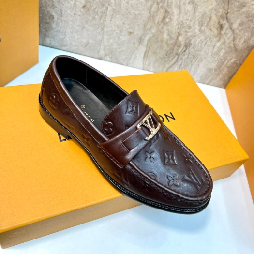 LV-Men's Classic Oxford Leather Shoes