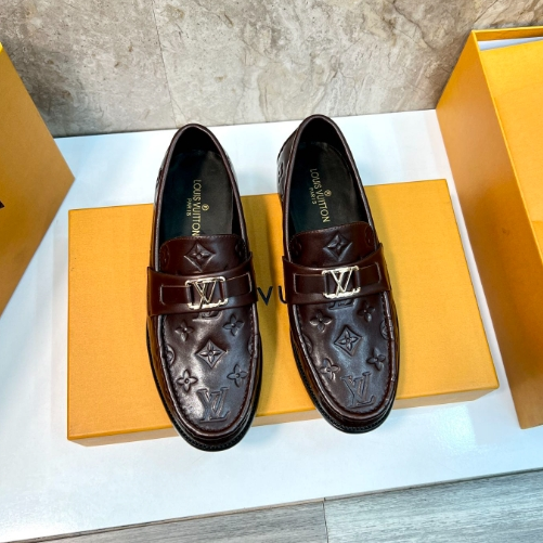 LV-Men's Classic Oxford Leather Shoes
