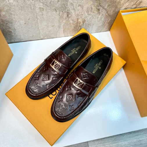 LV-Men's Classic Oxford Leather Shoes