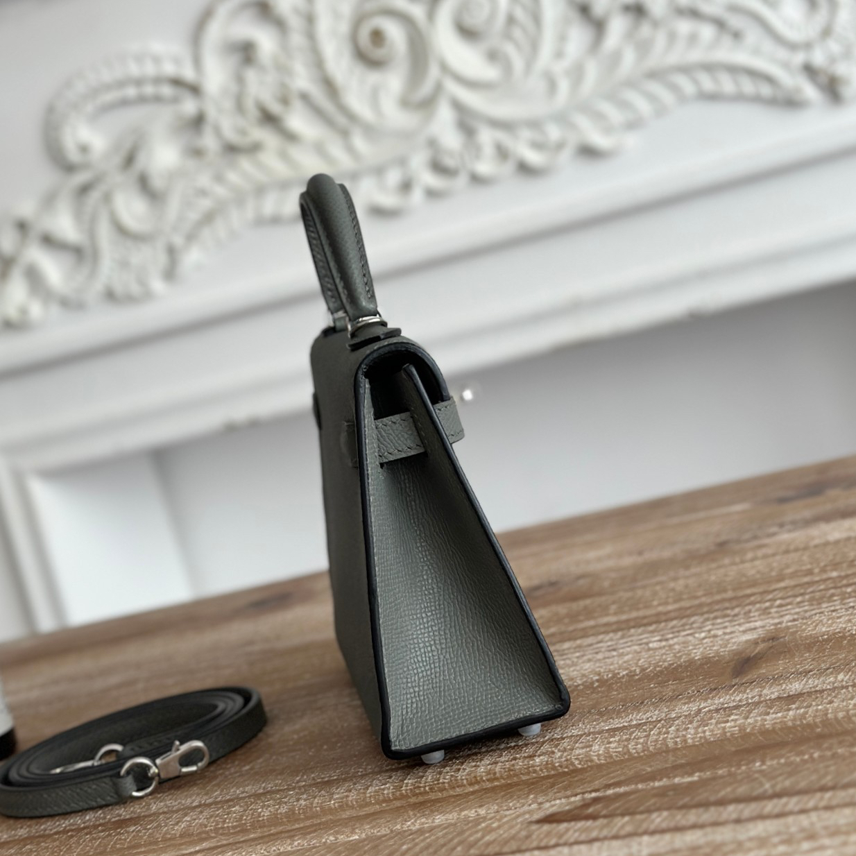 Hermès - Kelly Mini Leather Handbag Shoulder Crossbody Bag