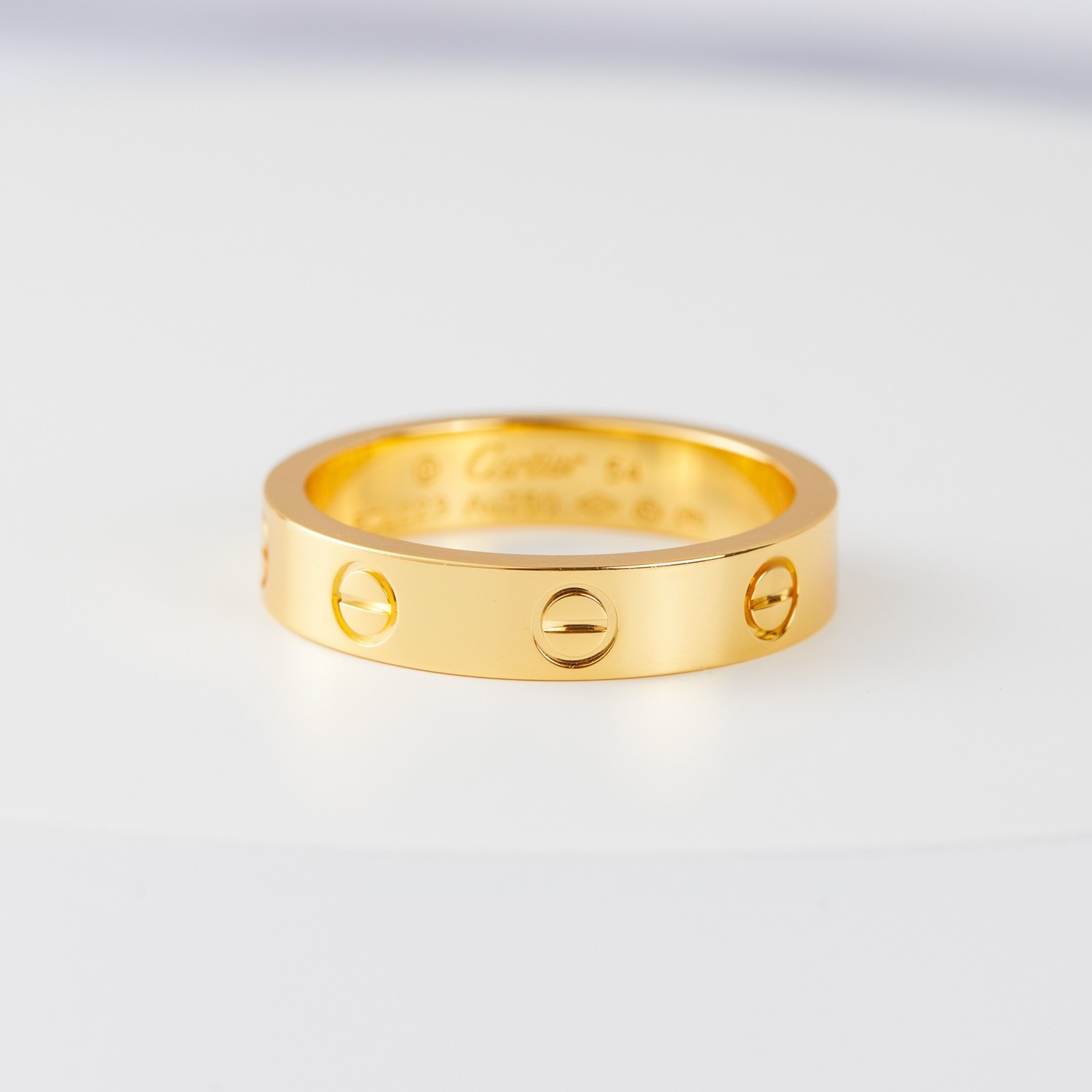 Cartier - Single Diamond Narrow Edition Screw Ring