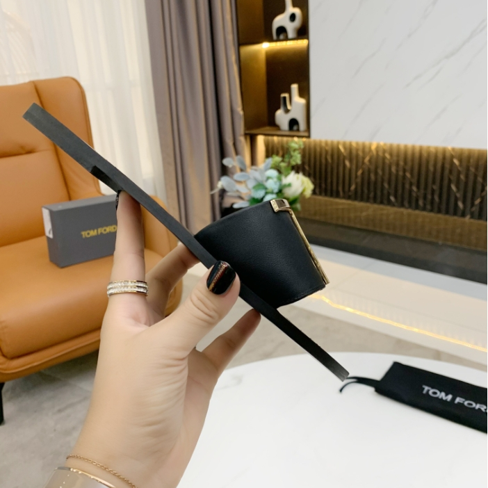 Tomford-Flat bottomed lazy slippers