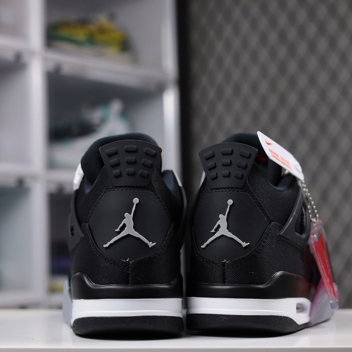 Jordan -Air Jordan 4 Retro SE Canvas Eminem Mid-top Retro Basketball Shoes.