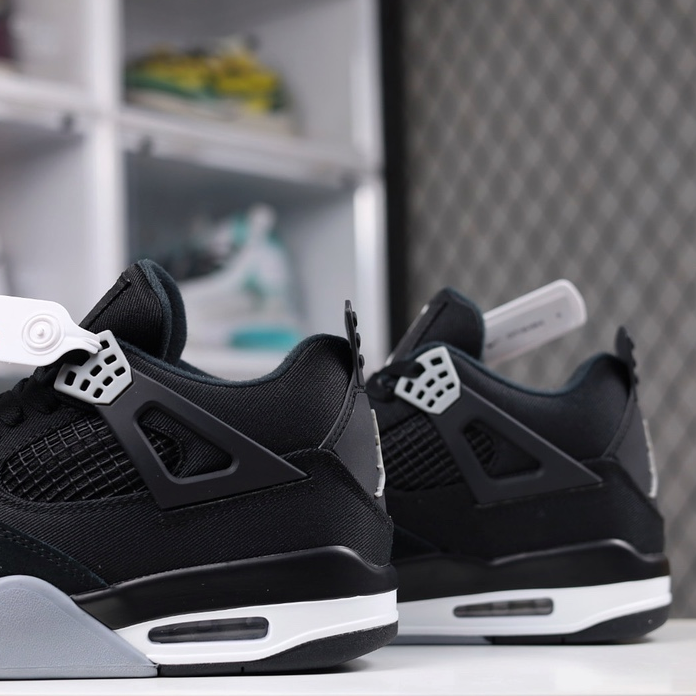 Jordan -Air Jordan 4 Retro SE Canvas Eminem Mid-top Retro Basketball Shoes.