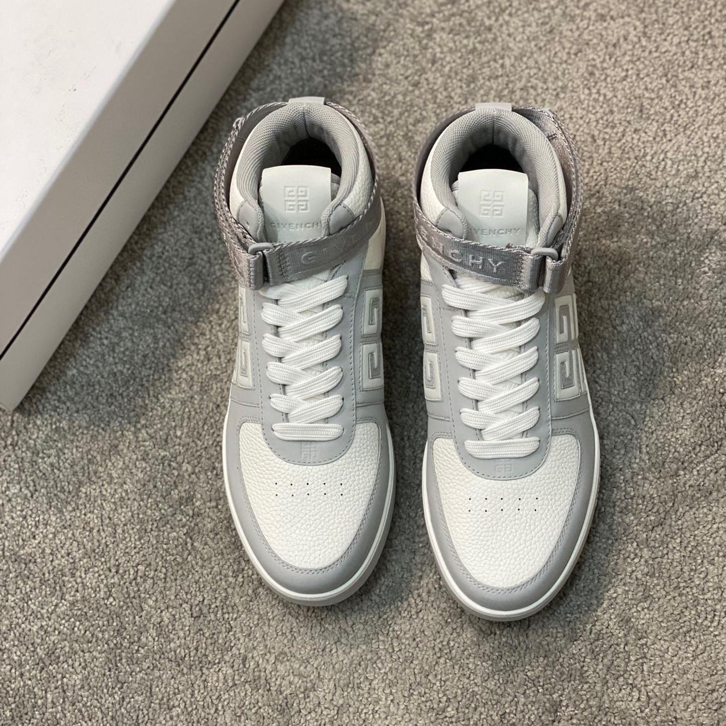 Givenchy-New gray men's high top running shoes