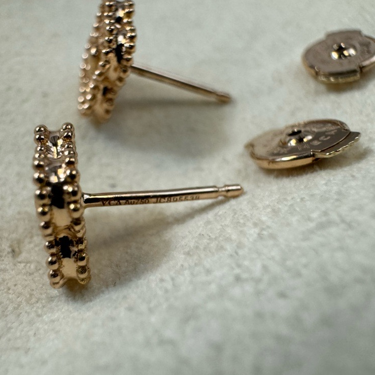 Van Cleef & Arpels - Four Leaf Clover Earrings