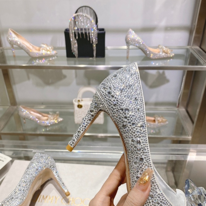 Jimmy Choo-Classic Pointed High Heels