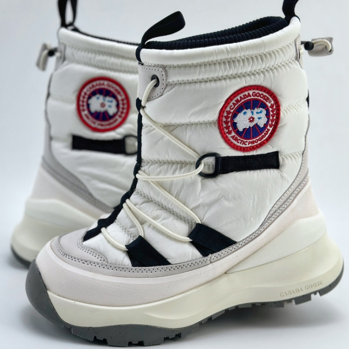 Canada Goose-High Top and Plush Thick Snow Boots