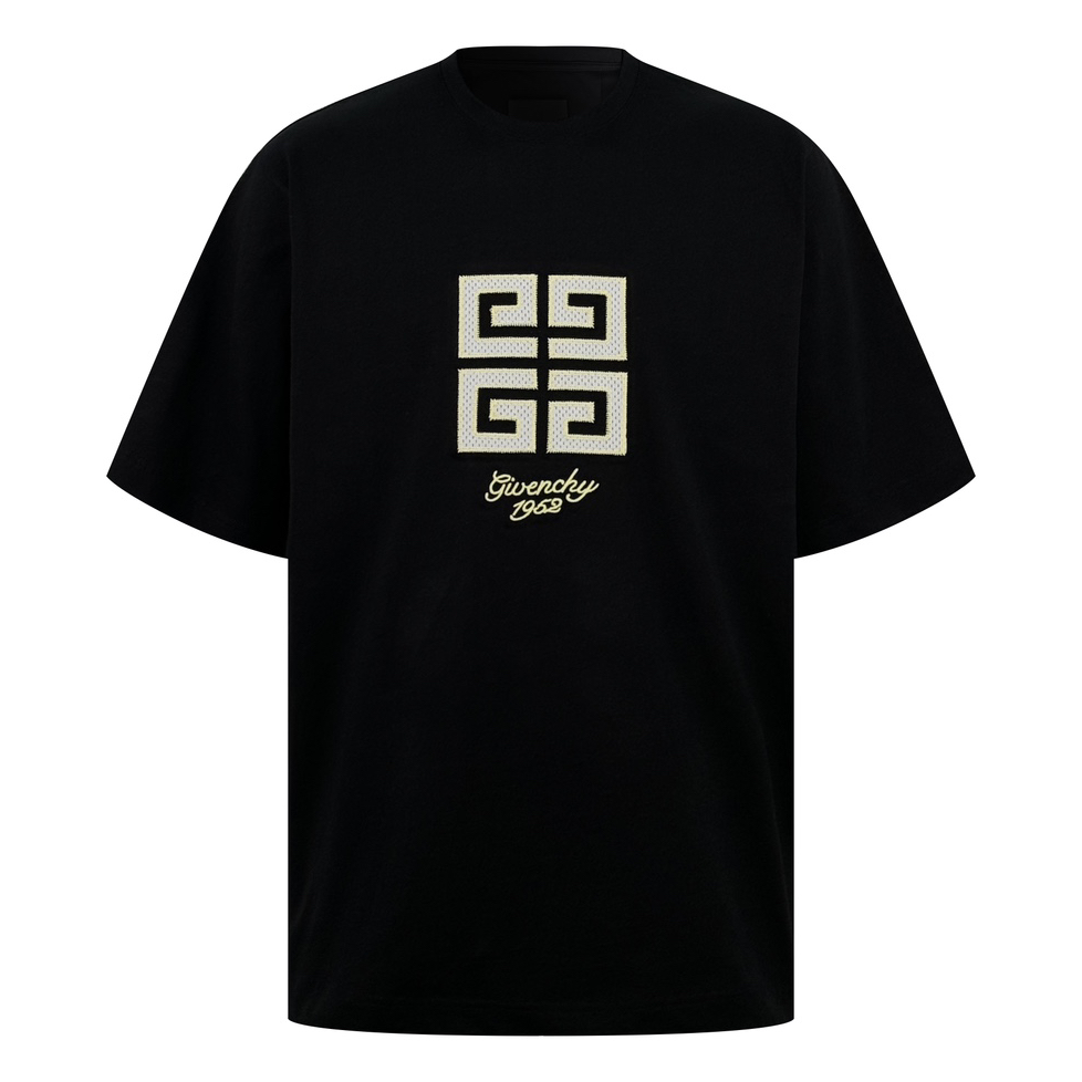 GIVENCHY - Round Neck Short Sleeved T-shirt