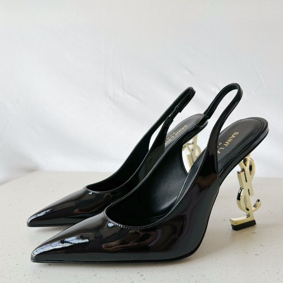 SAINT LAURENT - Opyum Black Pumps