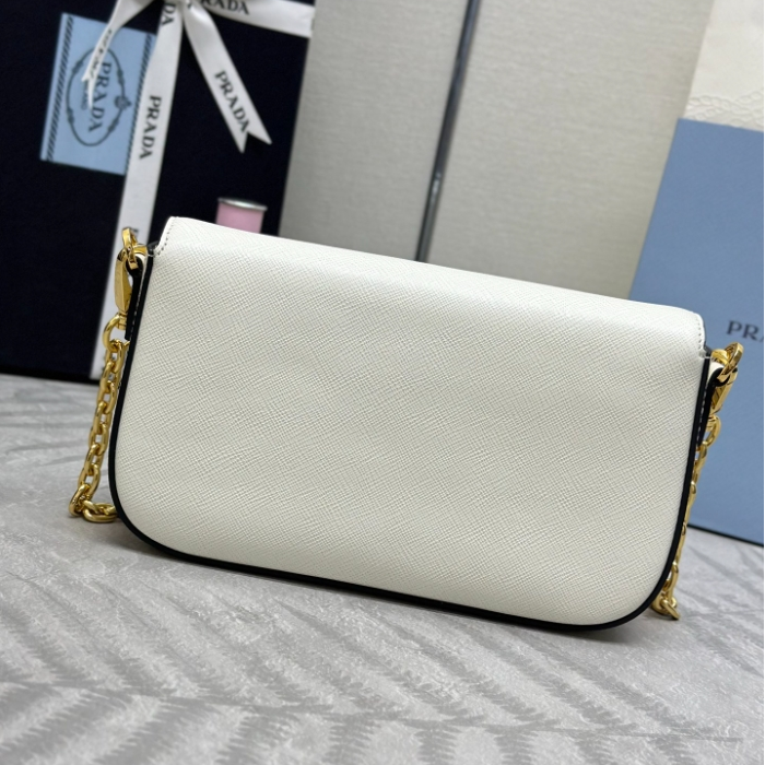 Prada-Chain Cowhide Mini Handbag