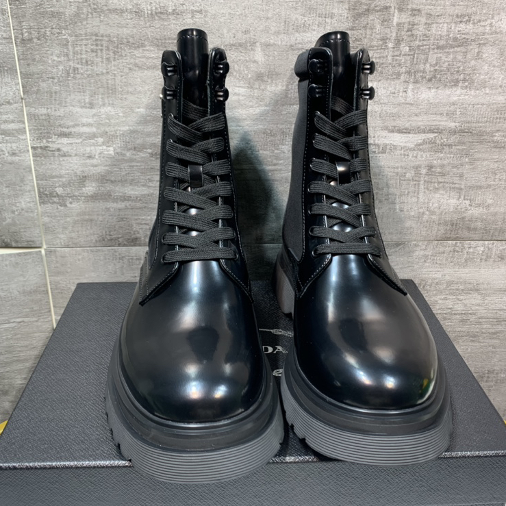 PRADA - Black Short Boots