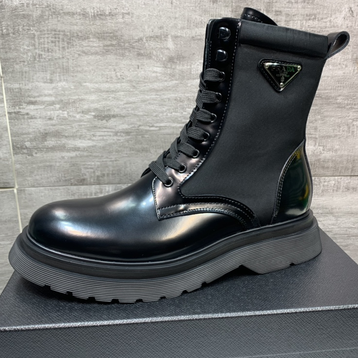 PRADA - Black Short Boots