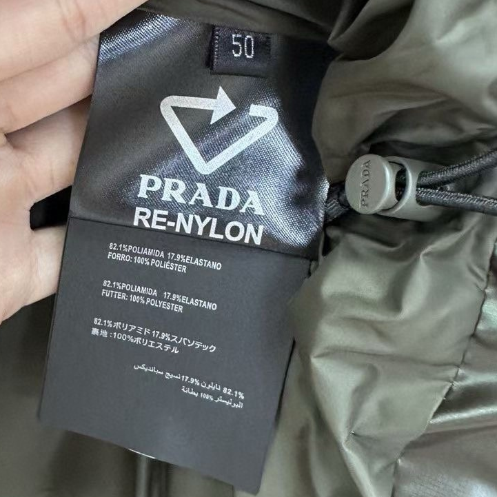 PRADA - Micro Label Down Jacket