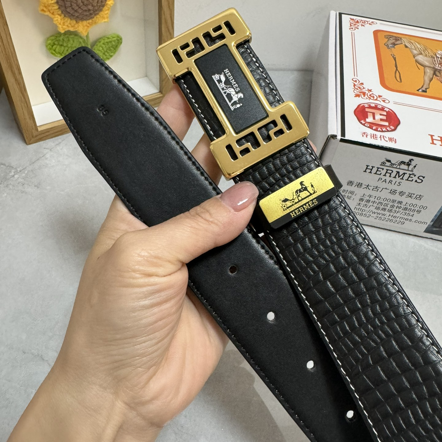 Hermes - Leather Belt